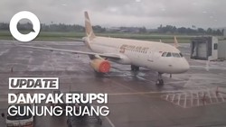Bandara Sam Ratulangi Tertutup Abu Vulkanik, 38 Pesawat Batal Terbang