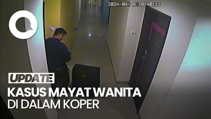 Tampang Pelaku Pembunuhan Wanita dalam Koper saat Ditangkap Polisi
