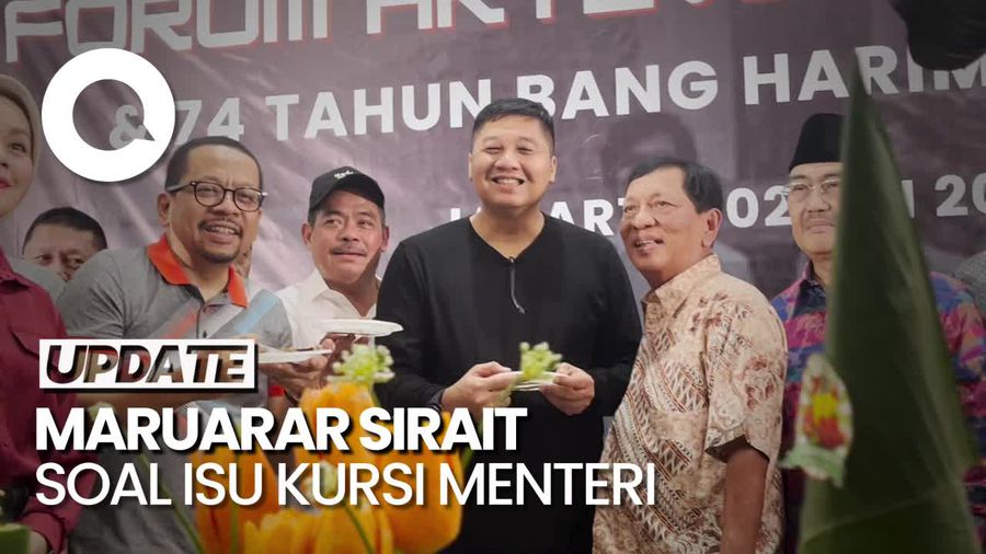 Maruarar soal Isu Kursi Menteri: Saya Dukung Prabowo dengan Gembira