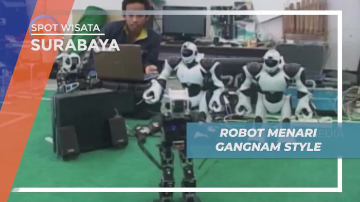 Melihat Robot Unik Kreasi Pelajar di Surabaya