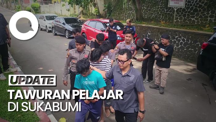 Viral Tawuran Pelajar di Jalanan Sepi Sukabumi, 2 Pelaku Diamankan