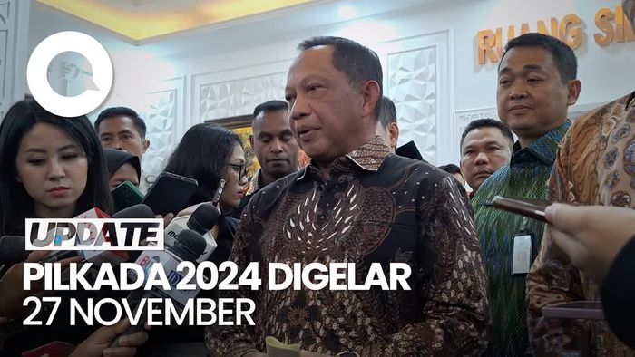 Mendagri Tegaskan Pelaksanaan Pilkada 2024 Tetap 27 November