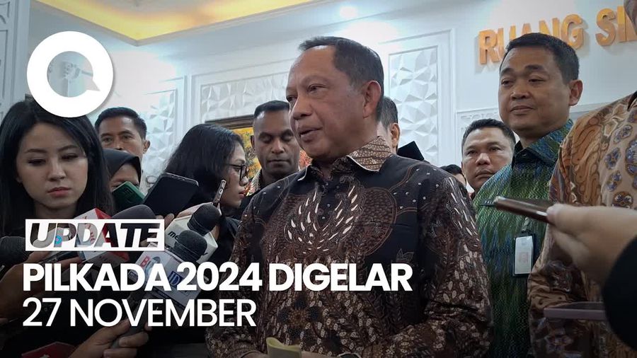 Mendagri Tegaskan Pelaksanaan Pilkada 2024 Tetap 27 November