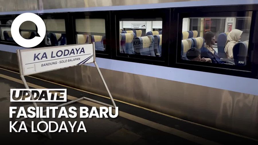 Nyamannya Fasilitas Baru KA Lodaya New Generation