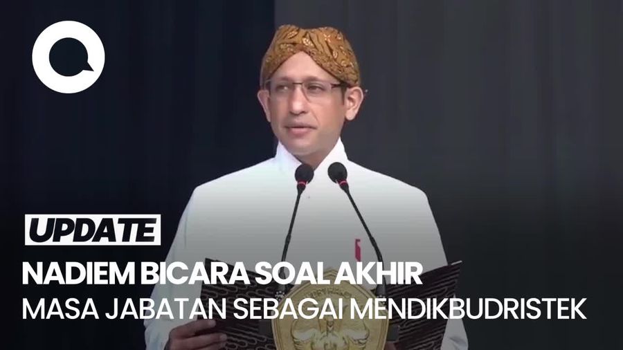 Kala Nadiem Singgung Akhir Masa Jabatan: Saya Titipkan Merdeka Belajar