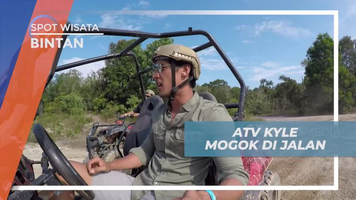 Momen Menegangkan ATV Mogok di Bintan