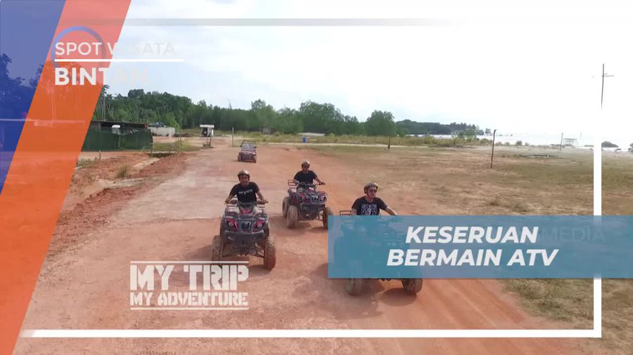 Naik ATV Berkeliling Kawasan Resort di Bintan