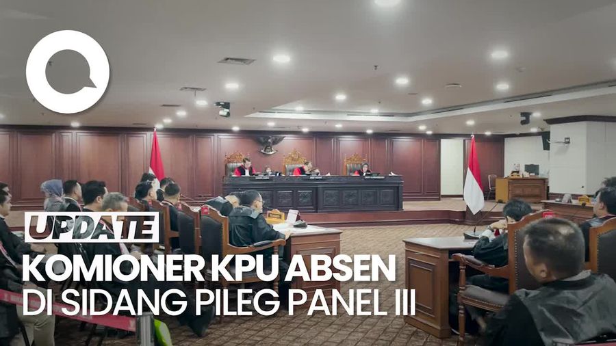 Ditegur MK, KPU Jelaskan Alasan Komisioner Absen di Sidang Pileg