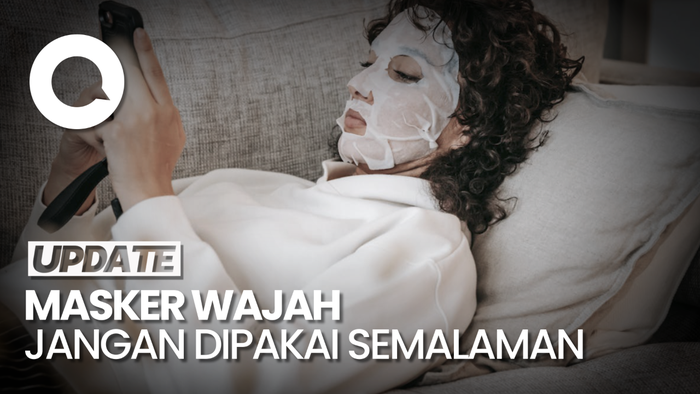 Efek yang Muncul Jika Masker Wajah Dipakai Tidur Semalaman