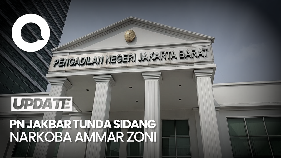 Sidang Perdana Kasus Narkoba Ammar Zoni Ditunda