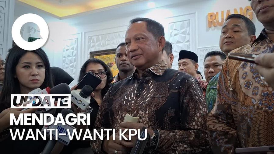 Mendagri Ingatkan KPU Jaga Perlindungan Data Pribadi Tak Sampai Bocor