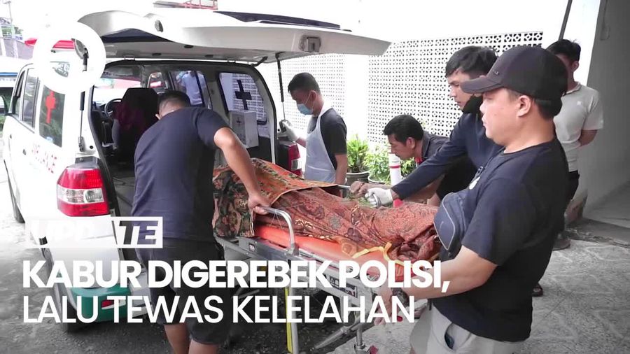 Pria Tewas Kelelahan Seusai Kabur dari Penggerebekan Satresnarkoba