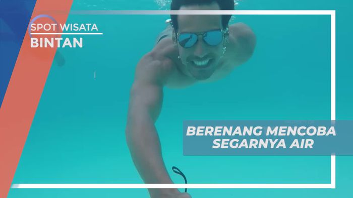 Berenang Seru Menikmati Kesegaran Air, Bintan