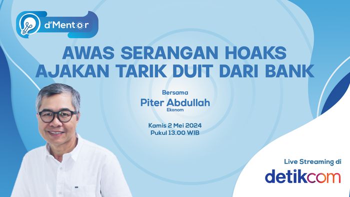 Menangkis Serangan Hoaks Tarik Duit dari Bank 