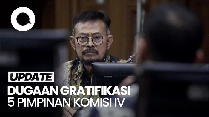 THR Eks Mentan SYL untuk 5 Pimpinan Komisi IV DPR