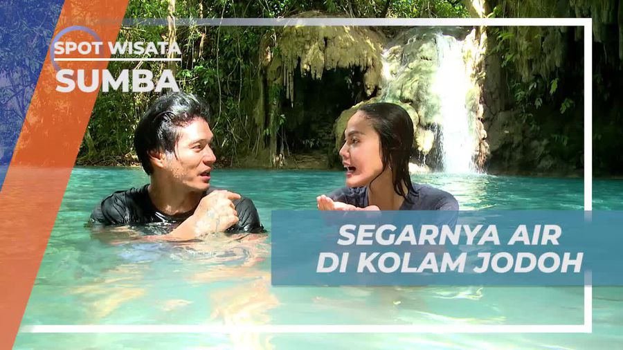 Menikmati Sensasi Dingin Air Terjun Kolam Jodoh yang Menyegarkan, Sumba