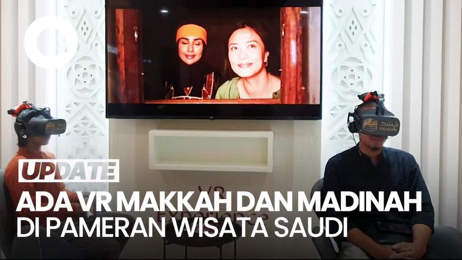 Menjajal VR Makkah dan Madinah di Pameran Saudi Tourism Authority