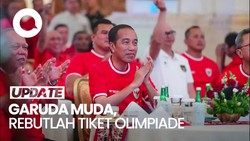 Jokowi ke Timnas U-23: Tetap Semangat, Rebutlah Tiket Olimpiade
