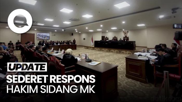 Sederet Respons Hakim Sidang MK: Mulai Dari KPU Absen hingga Peserta Telat
