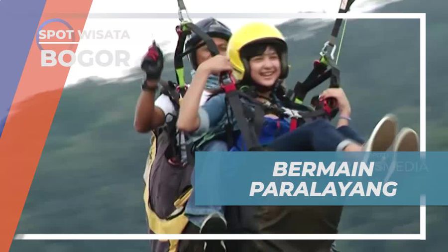 Menikmati Pemandangan Indah Perkebunan Teh dari Paralayang, Bogor