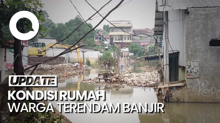 Gimana Kondisi Rumah yang Terendam Banjir Berbulan-bulan di Cipayung Depok?
