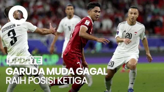 Momen-momen Indonesia Kena Comeback Irak di Piala Asia U-23