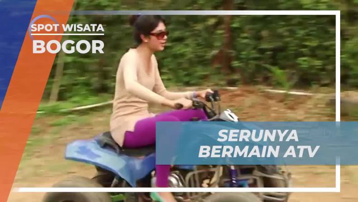 Seru-seruan Menyusuri Kawasan Taman Wisata Naik ATV, Bogor