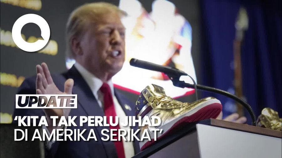 Trump Sebut Demonstran Pro-Palestina di Kampus AS Simpatisan Hamas