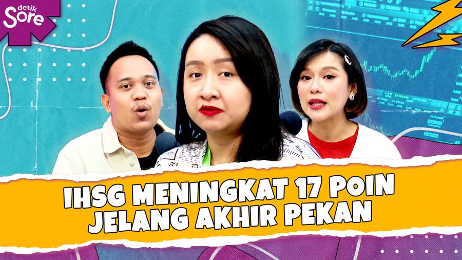 IHSG Meningkat 17 Poin Jelang Akhir Pekan