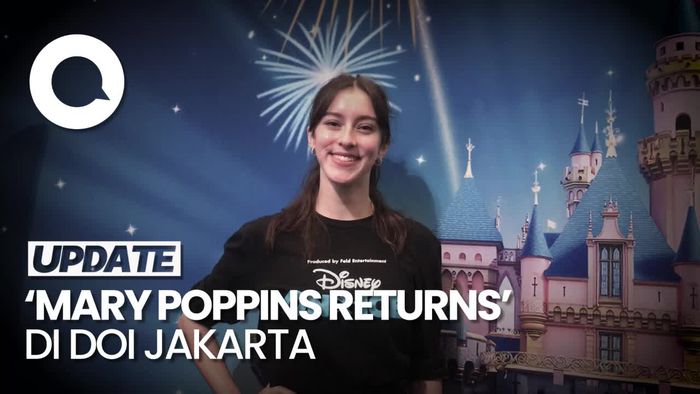 Persiapan Pemeran Pentaskan Mary Poppins Returns di DOI Jakarta