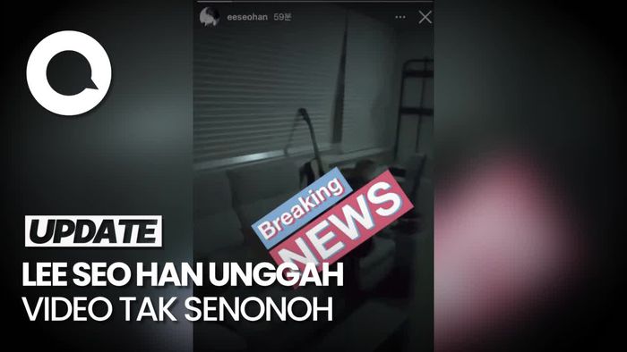 Sesal Lee Seo Han Unggah Video Tak Senonoh di Studio Bang Ye Dam