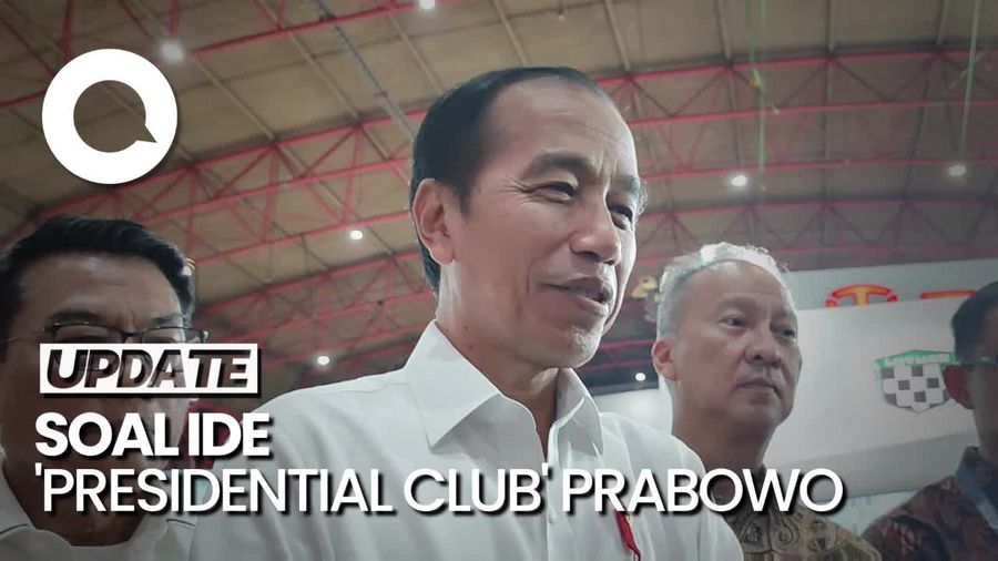 Canda Jokowi Ingin Ide Presidential Club Prabowo Bertemu Dua Hari Sekali