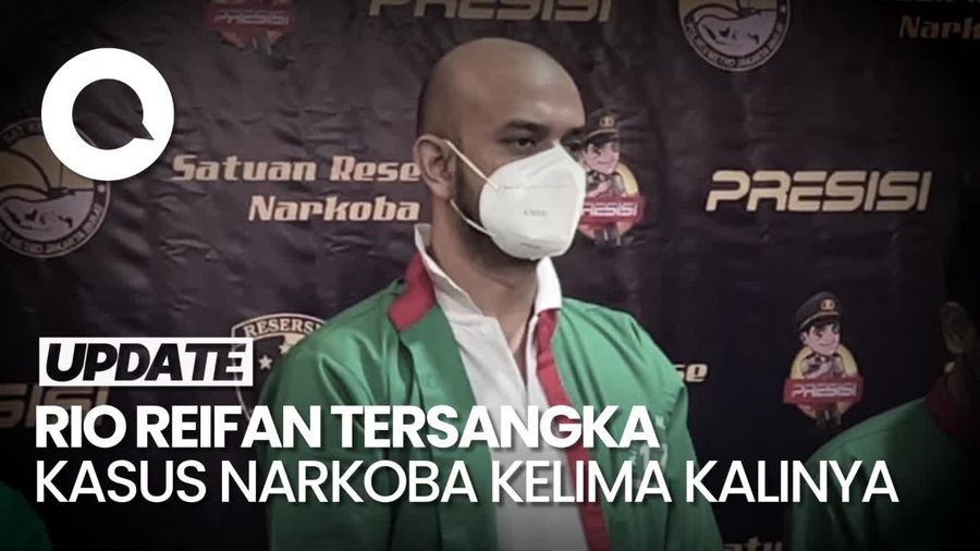 Penampakan Rio Reifan Berbaju Tahanan Terkait Kasus Narkoba