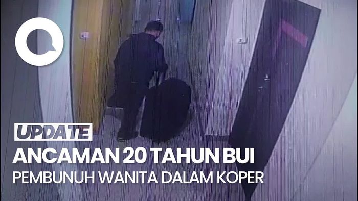 Arif Pembunuh Wanita Dalam Koper Terancam 20 Tahun Bui!