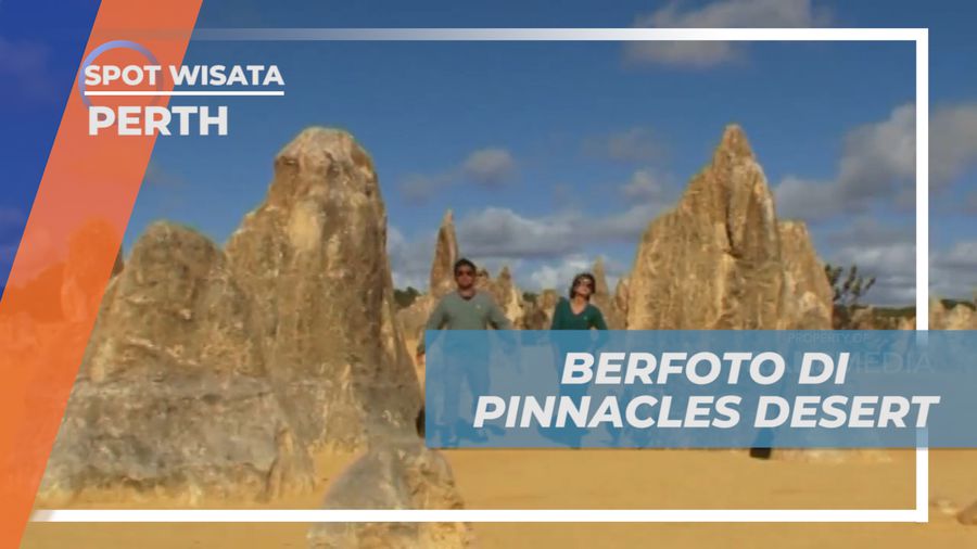 Berfoto Abadikan Momen Seru di Bekas Dasar Laut Pinnacles Desert, Perth