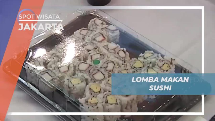 Seru-seruan Lomba Makan Sushi di Jakarta           