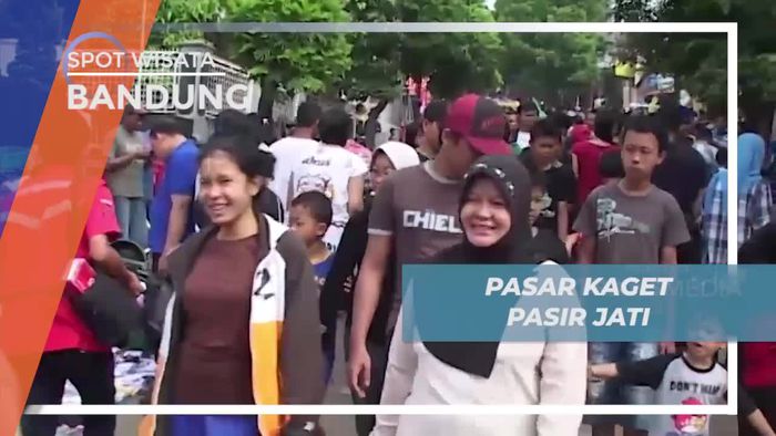 Berkunjung ke Pasar Kaget Pasir Jati Kota Bandung          