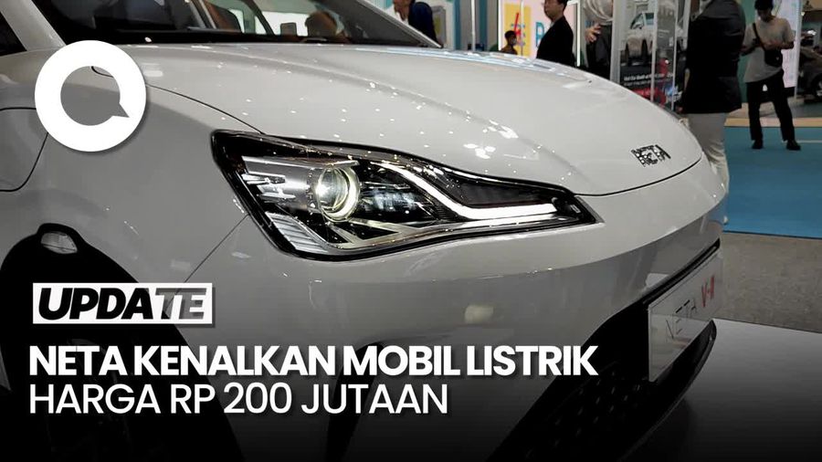 Neta V-II, Mobil Listrik Rakitan Bekasi yang Harganya Rp 200 Jutaan