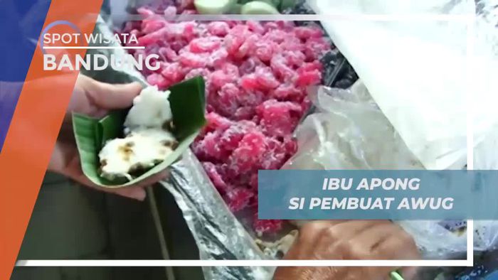 Awug, Kuliner Berbahan Dasar Tepung dan Kelapa Parut, Bandung           