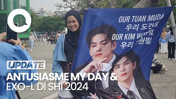 Keseruan My Day dan EXO-L Bagi-bagi Freebies di #SHI2024