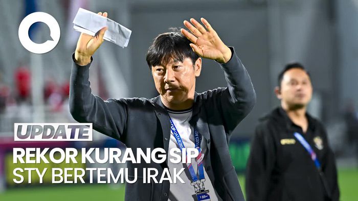 Catatan Buruk Shin Tae-yong Bertemu Irak Berlanjut