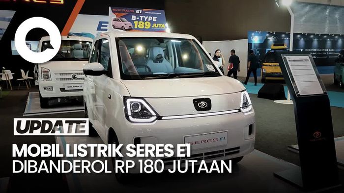 Intip Mobil Listrik Seres E1 yang Minimalis, Harganya Rp 180 Jutaan