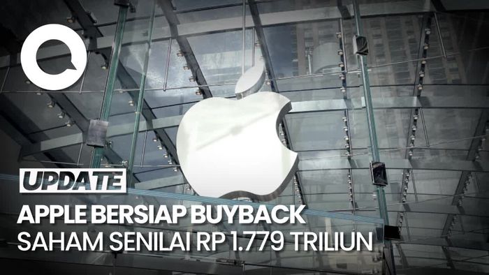 Apple Bersiap Buyback Saham Senilai Rp 1.779 Triliun