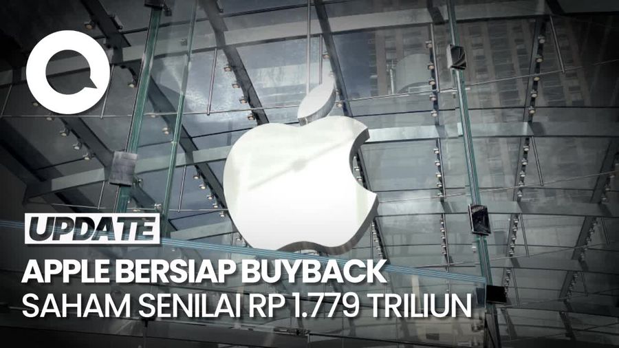 Apple Bersiap Buyback Saham Senilai Rp 1.779 Triliun
