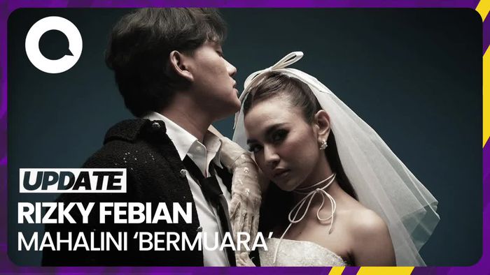 Jelang Menikah, Rizky Febian-Mahalini Rilis Single Kolaborasi Bermuara