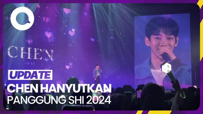 Momen Romantis Chen EXO Nyanyi Bareng EXO-L di #SHI2024