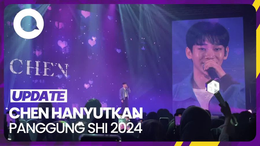 Momen Romantis Chen EXO Nyanyi Bareng EXO-L di #SHI2024