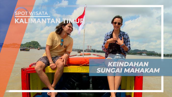 Menikmati Pesona Keindahan Sungai Mahakam dari Atas Perahu, Kalimantan Timur