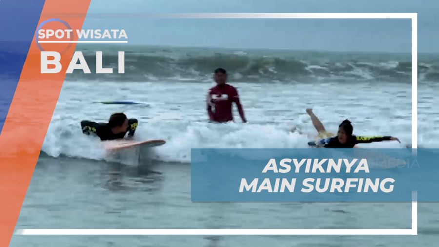 Menikmati Keseruan Bermain Surfing, Taklukkan Ombak di Pantai Kuta, Bali