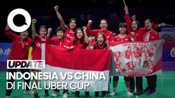 Adu Kuat Indonesia Vs China di Final Uber Cup 2024